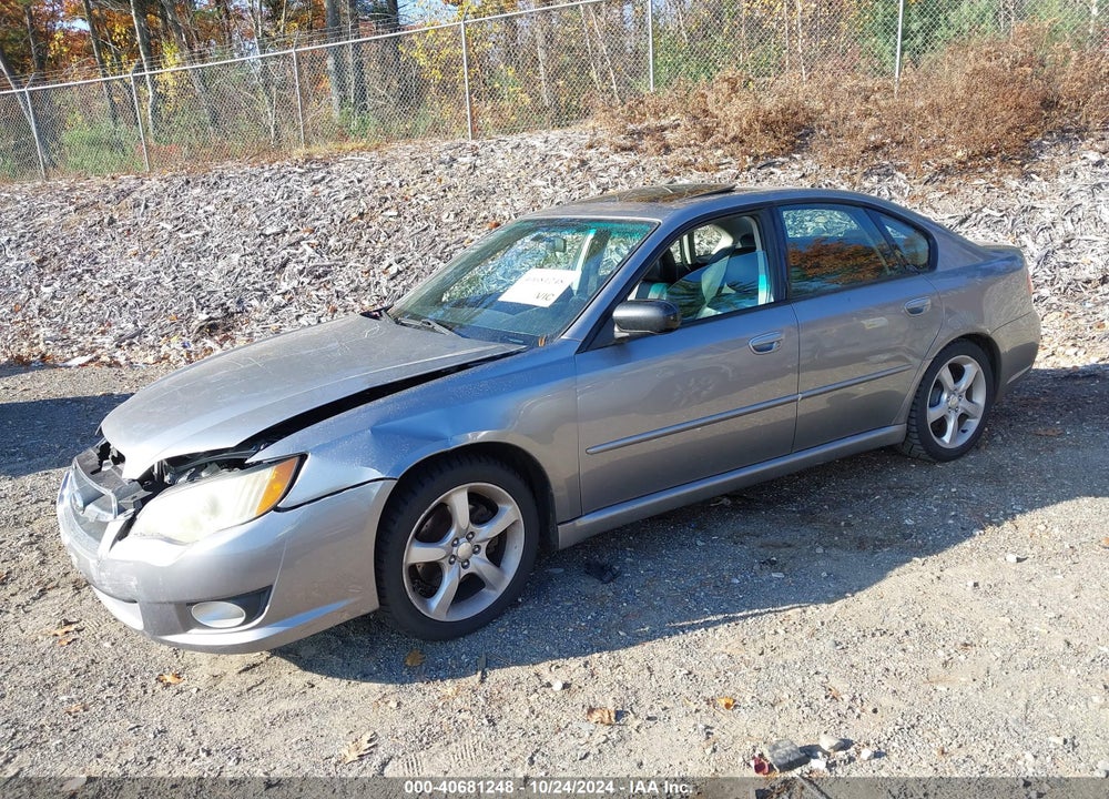 2008 SUBARU LEGACY 2.5I LIMITED VIN: 4S3BL626687217348
