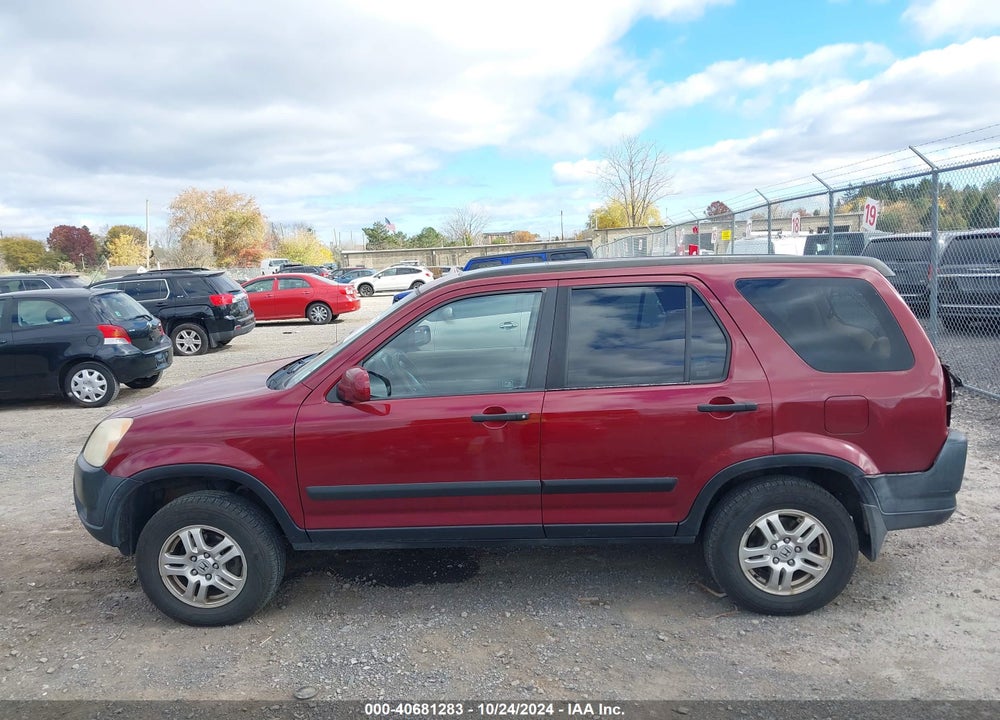 2004 HONDA CR-V EX VIN: SHSRD78824U201879