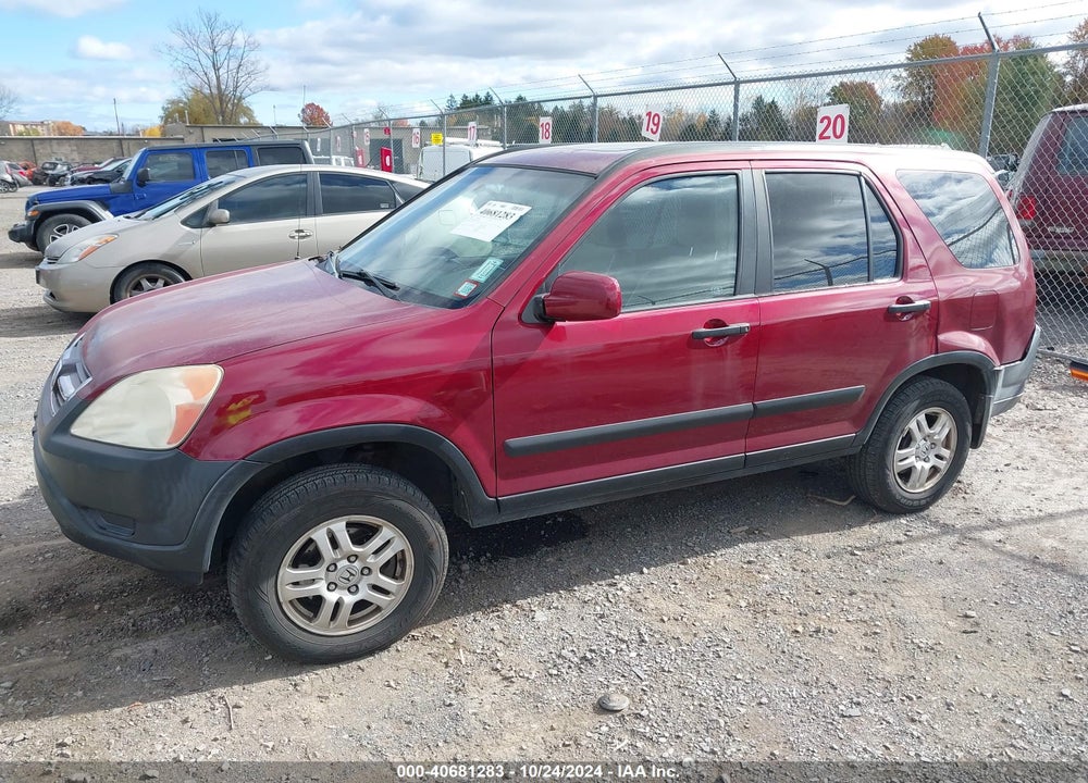 2004 HONDA CR-V EX VIN: SHSRD78824U201879