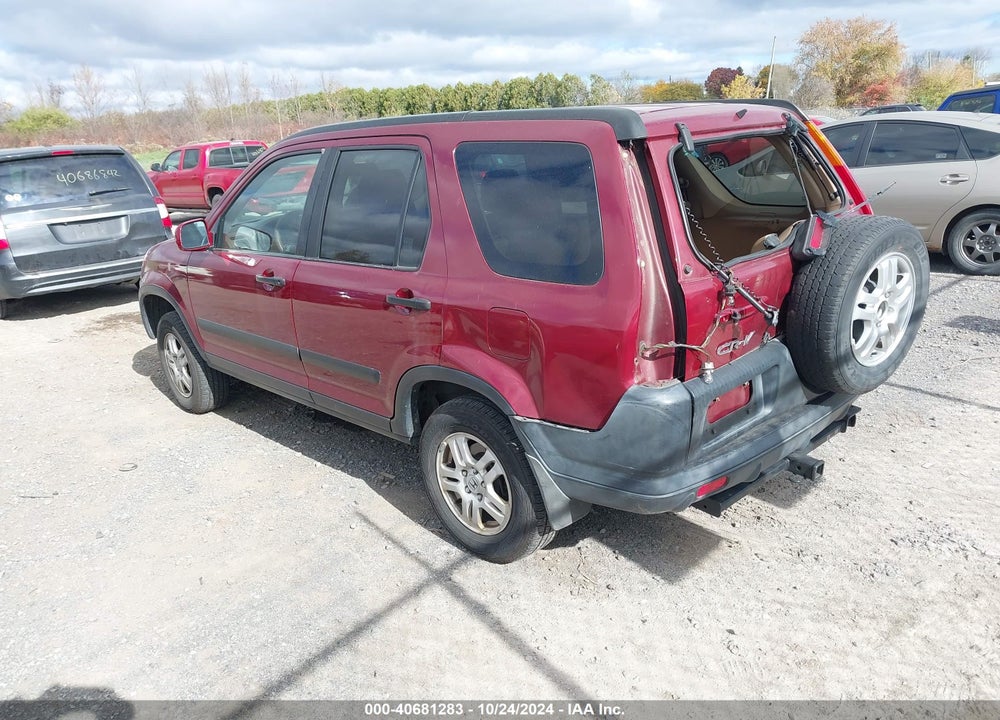2004 HONDA CR-V EX VIN: SHSRD78824U201879