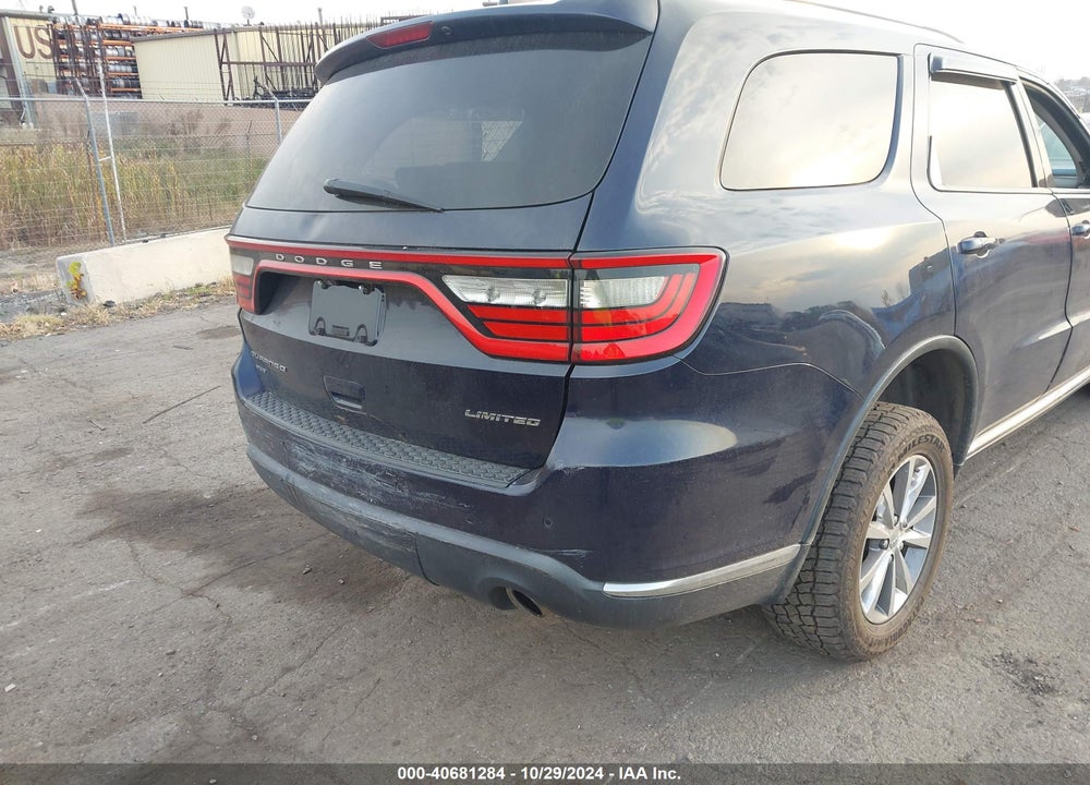 2014 DODGE DURANGO LIMITED VIN: 1C4RDJDG1EC593091