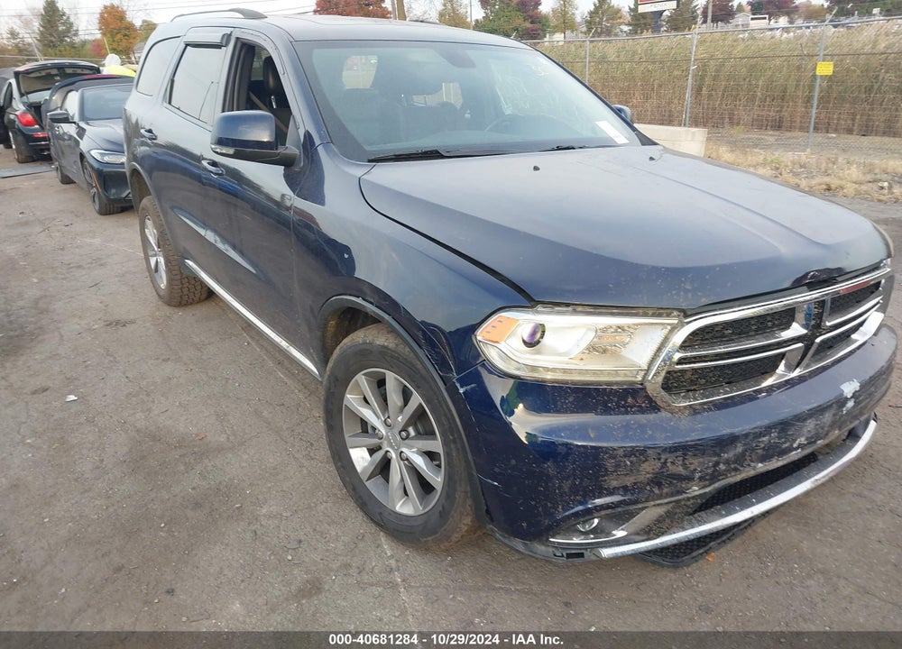 2014 DODGE DURANGO LIMITED VIN: 1C4RDJDG1EC593091