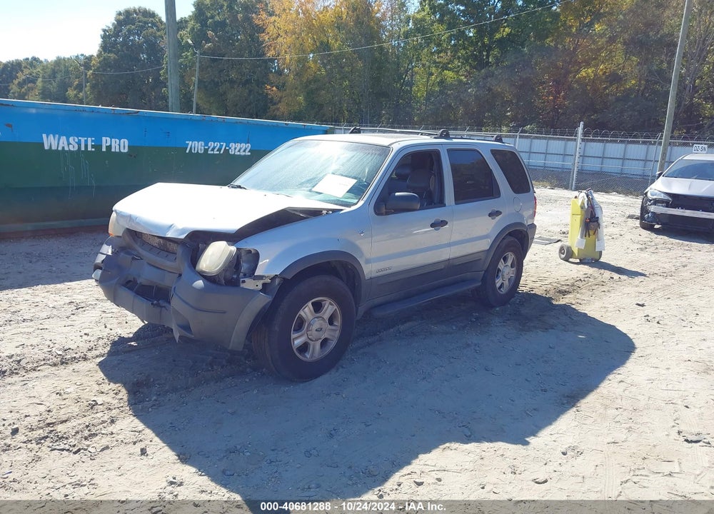 2002 FORD ESCAPE XLT VIN: 1FMYU03132KD81096