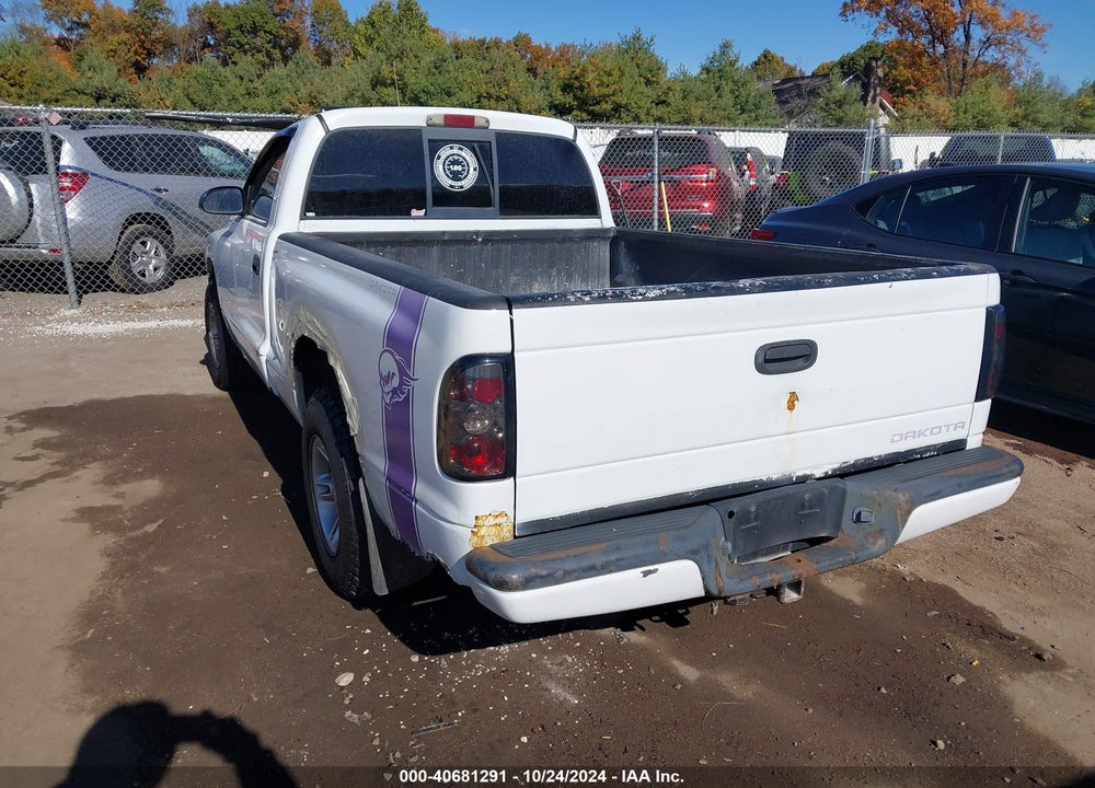 2000 DODGE DAKOTA SLT/SPORT VIN: 1B7FL26N4YS772159
