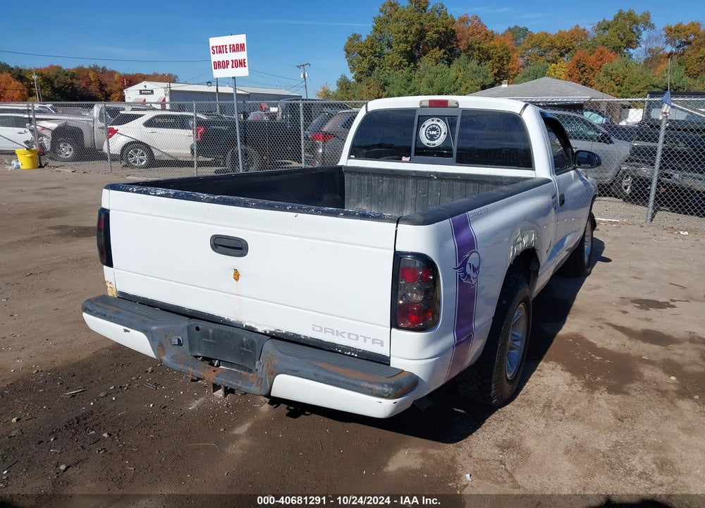 2000 DODGE DAKOTA SLT/SPORT VIN: 1B7FL26N4YS772159