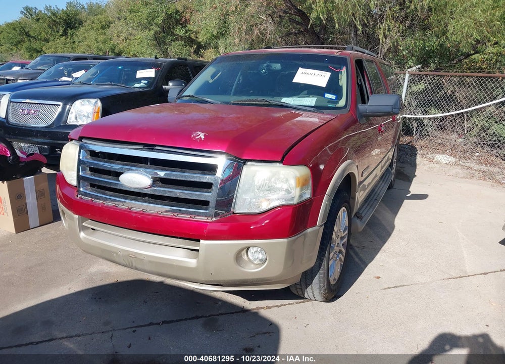 2007 FORD EXPEDITION EL EDDIE BAUER VIN: 1FMFK17557LA17957