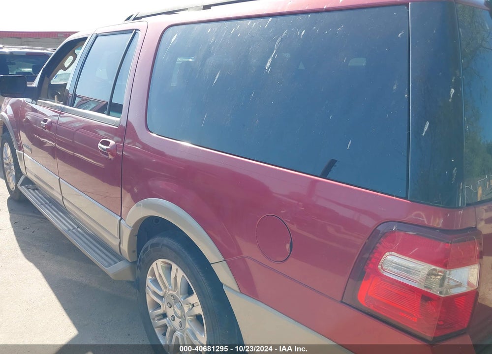 2007 FORD EXPEDITION EL EDDIE BAUER VIN: 1FMFK17557LA17957