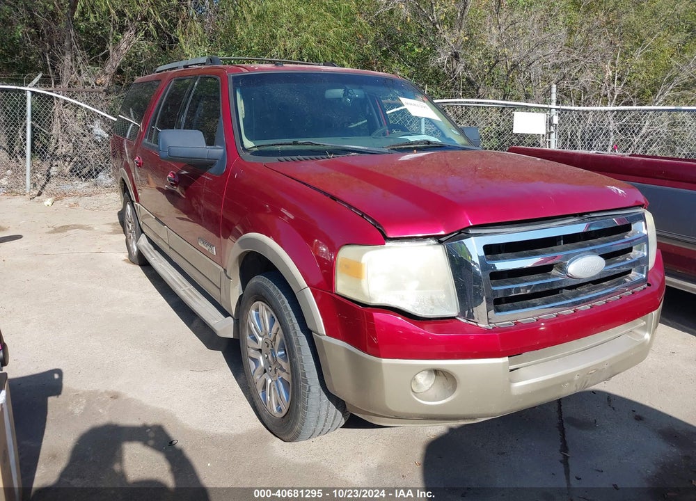 2007 FORD EXPEDITION EL EDDIE BAUER VIN: 1FMFK17557LA17957