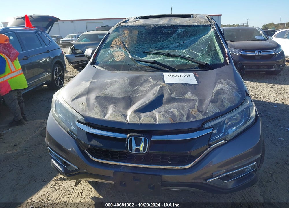 2015 HONDA CR-V EX VIN: 5J6RM4H56FL081297