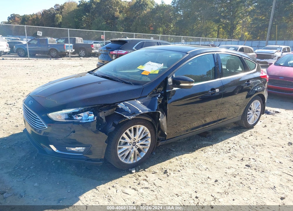 2017 FORD FOCUS TITANIUM VIN: 1FADP3N25HL272679
