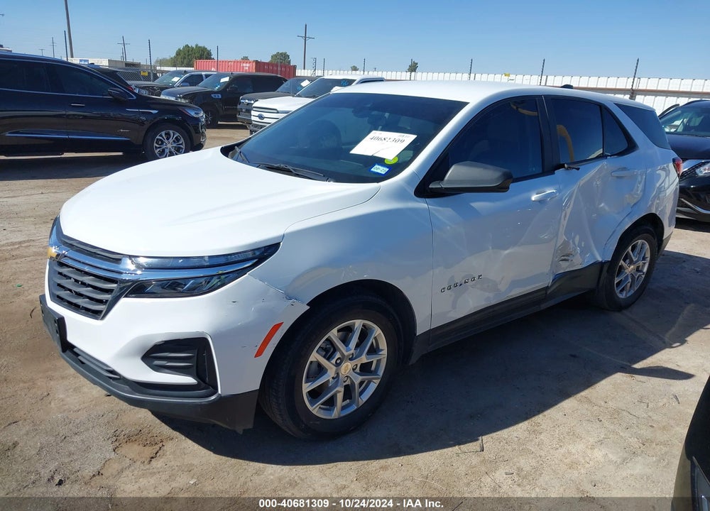 2022 CHEVROLET EQUINOX FWD LS VIN: 3GNAXHEV4NS204746