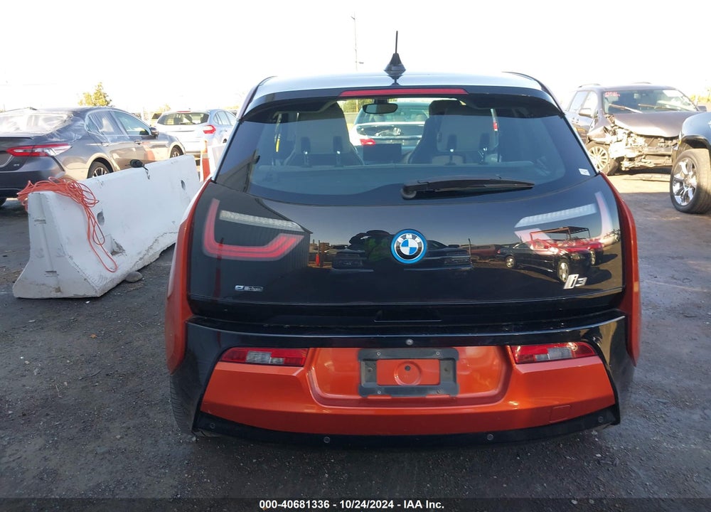 2015 BMW I3 BASE W/RANGE EXTENDER VIN: WBY1Z4C56FV504412
