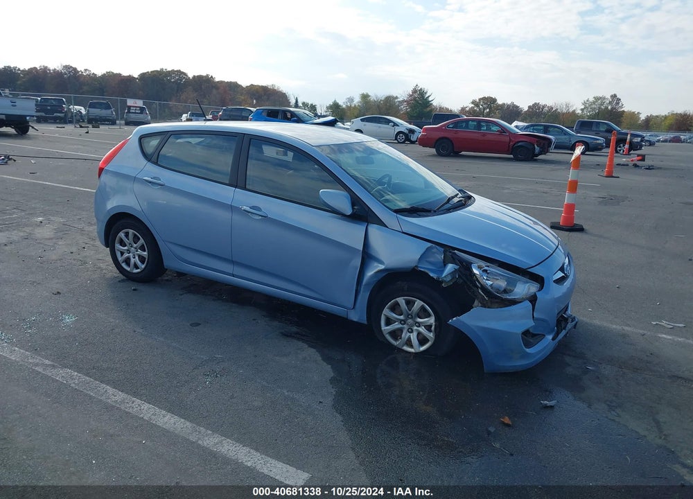 2014 HYUNDAI ACCENT GS VIN: KMHCT5AE4EU173074