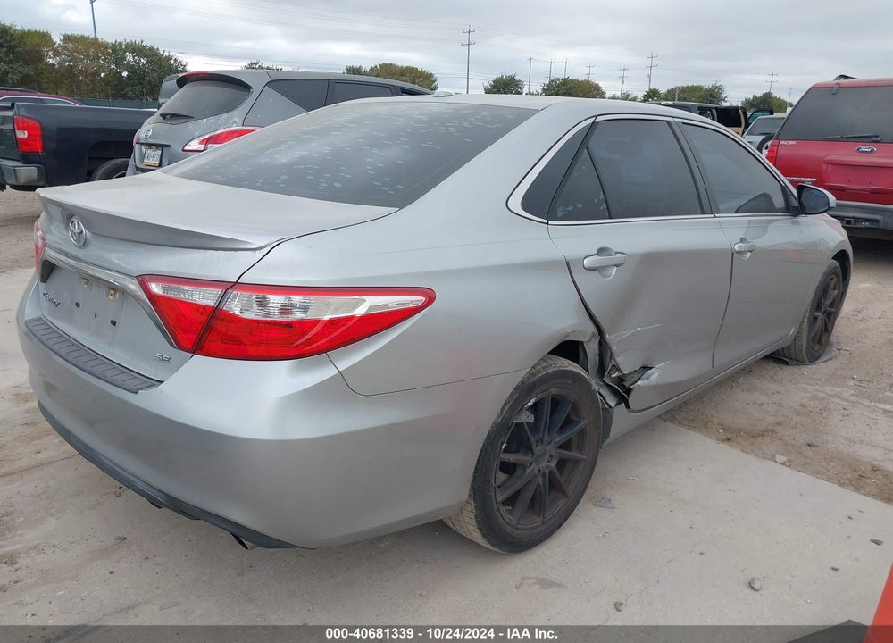 2016 TOYOTA CAMRY SE VIN: 4T1BF1FK2GU176682