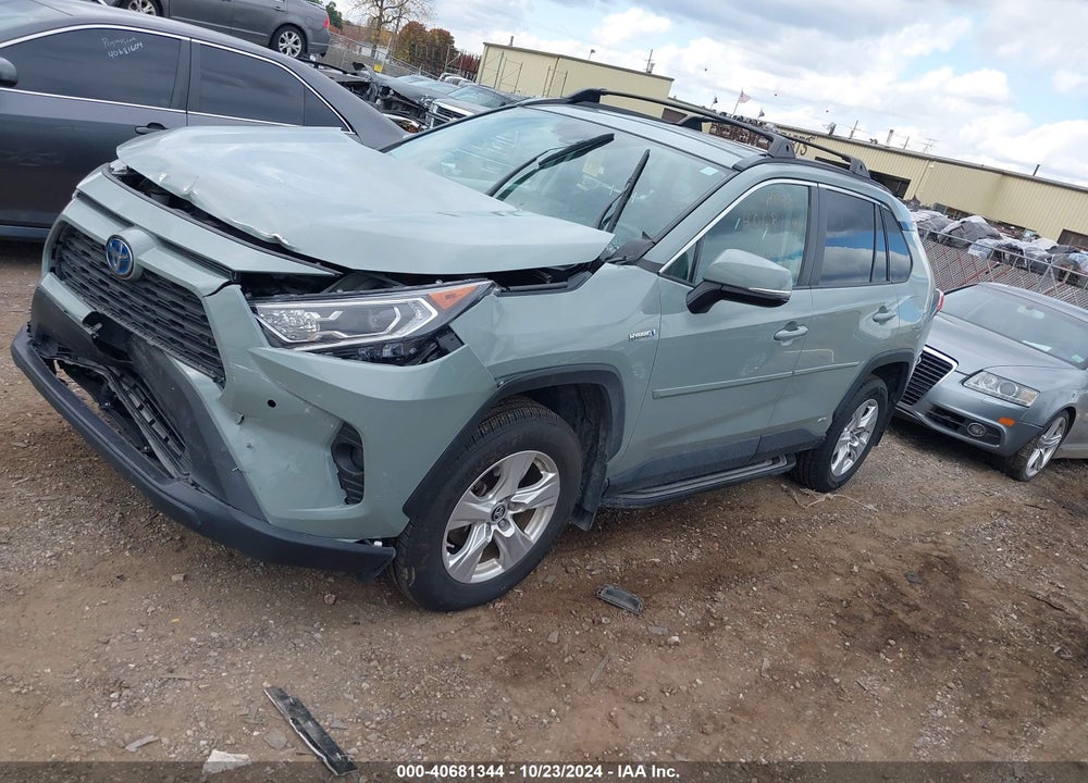 2019 TOYOTA RAV4 HYBRID XLE VIN: 2T3RWRFV8KW034974