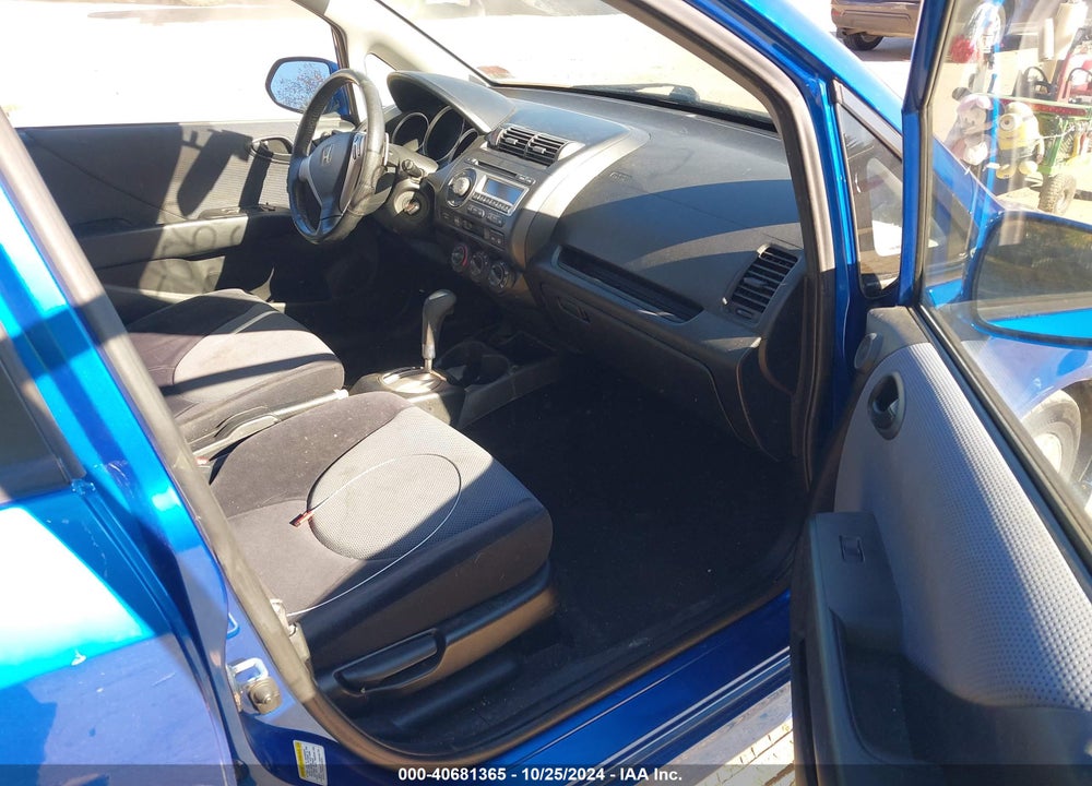 2007 HONDA FIT SPORT VIN: JHMGD38697S034223