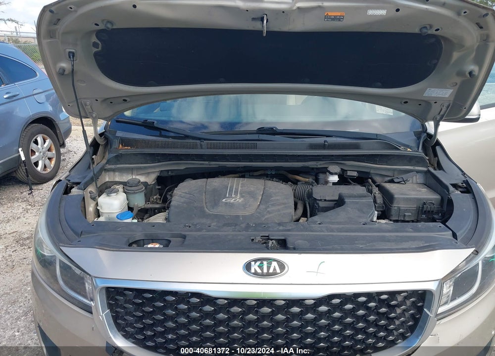 2017 KIA SEDONA LX VIN: KNDMB5C16H6284725