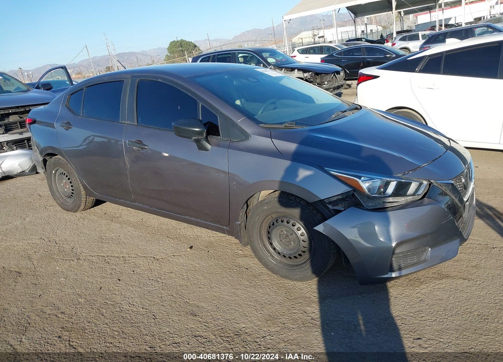 2020 NISSAN VERSA S XTRONIC CVT VIN: 3N1CN8DV5LL913821