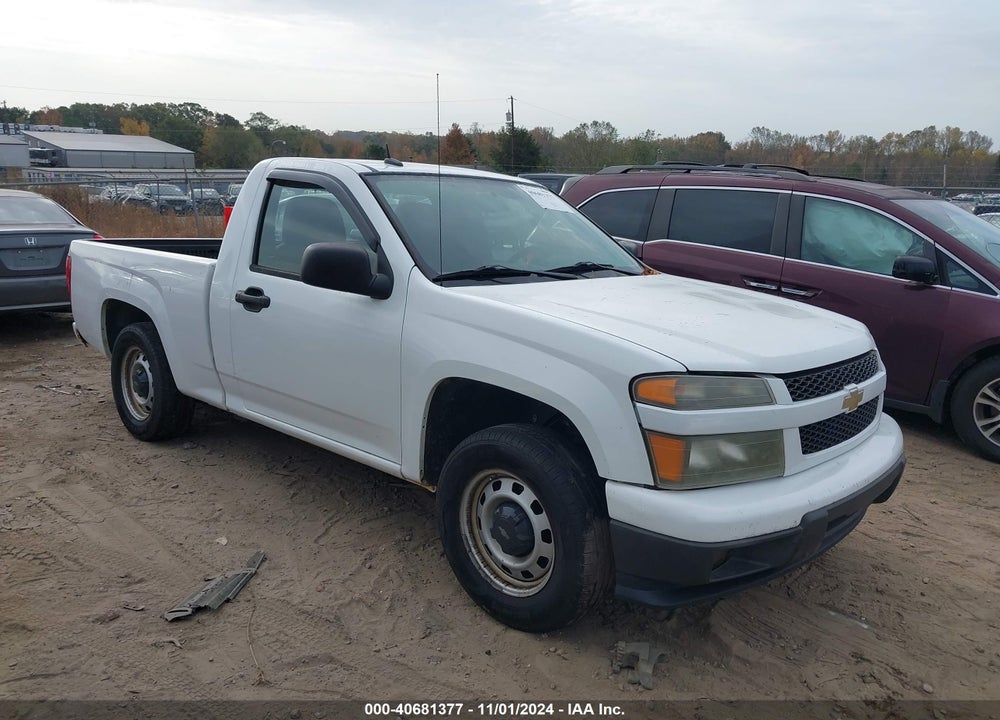 2011 CHEVROLET COLORADO WORK TRUCK VIN: 1GCCSBF97B8124683