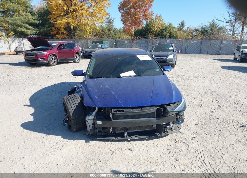 2022 HYUNDAI ELANTRA LIMITED VIN: 5NPLP4AG7NH075168