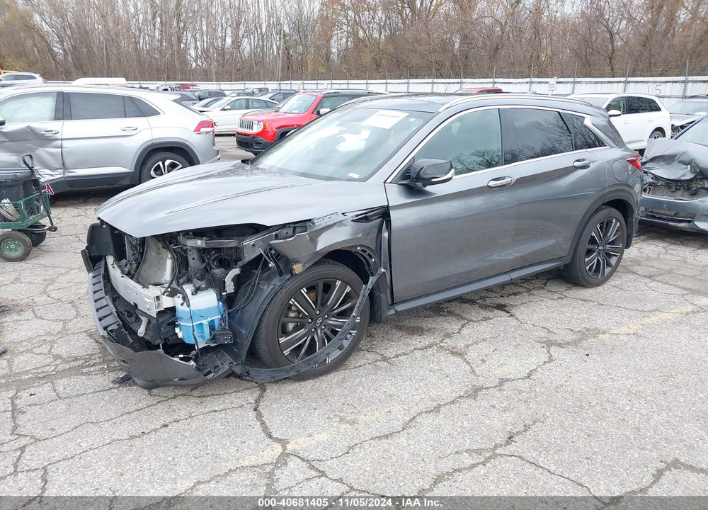 2022 INFINITI QX50 LUXE AWD VIN: 3PCAJ5BB3NF106819