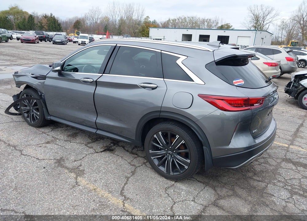 2022 INFINITI QX50 LUXE AWD VIN: 3PCAJ5BB3NF106819
