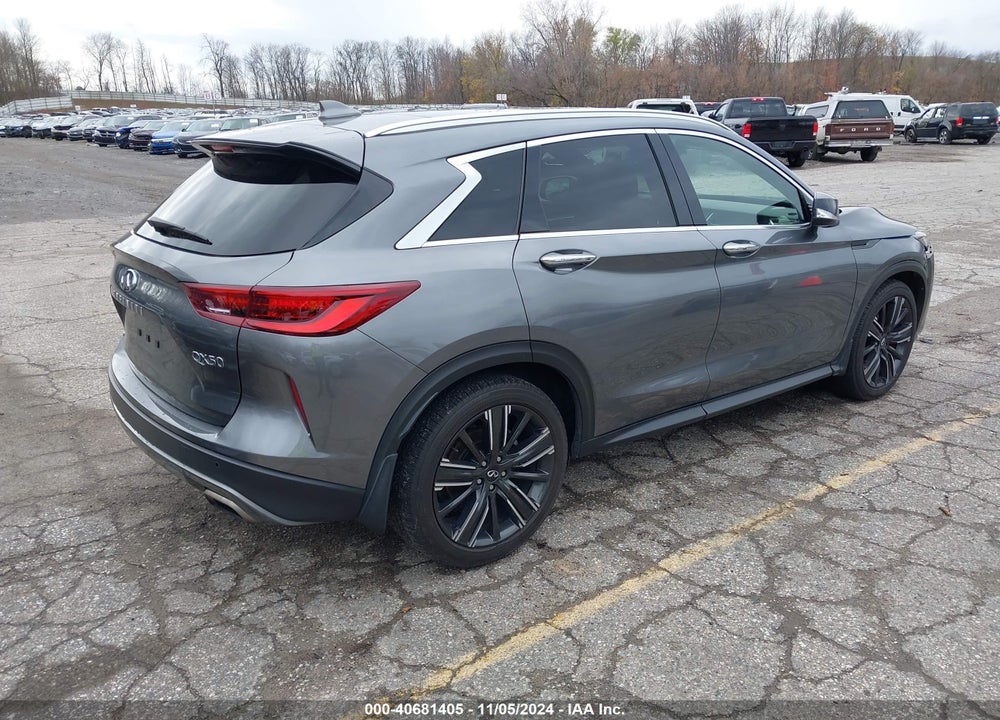 2022 INFINITI QX50 LUXE AWD VIN: 3PCAJ5BB3NF106819