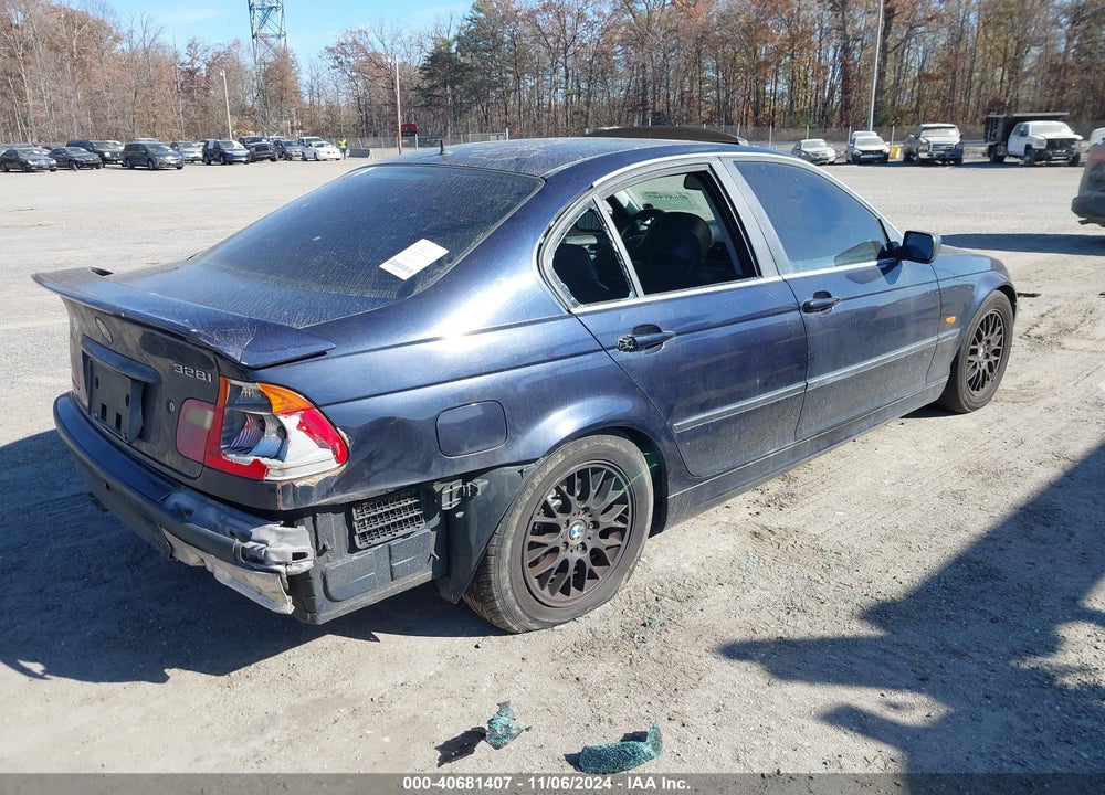 2000 BMW 328I VIN: WBAAM5349YKG18406