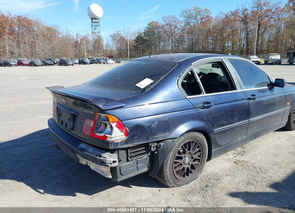 2000 BMW 328I VIN: WBAAM5349YKG18406