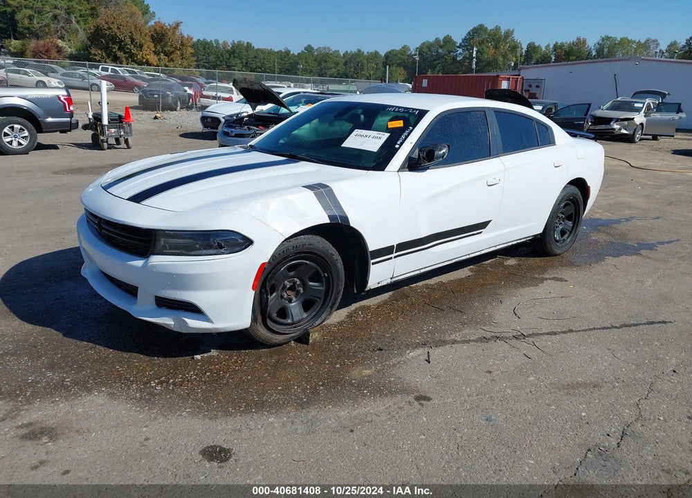 2017 DODGE CHARGER POLICE RWD VIN: 2C3CDXAG4HH529081