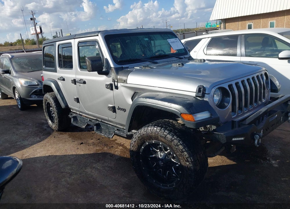 2018 JEEP WRANGLER UNLIMITED SPORT S 4X4 VIN: 1C4HJXDG1JW186596