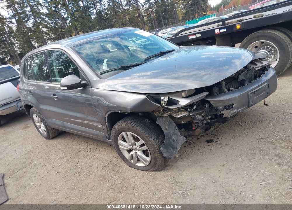 2014 VOLKSWAGEN TIGUAN S VIN: WVGBV3AX4EW524503