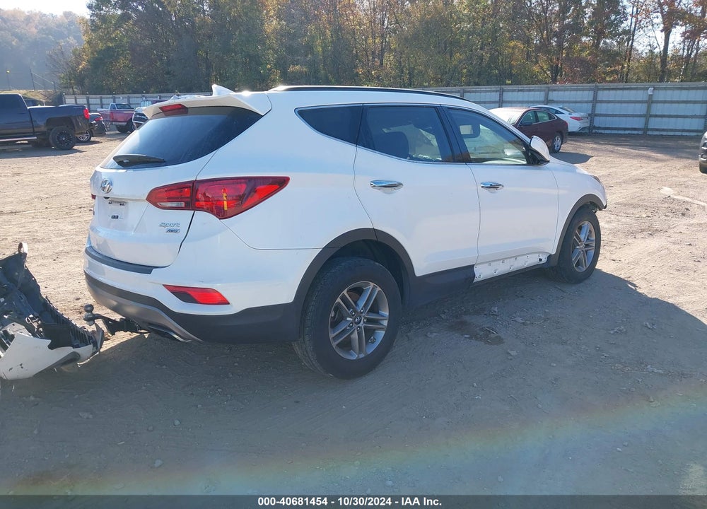 2017 HYUNDAI SANTA FE SPORT 2.4L VIN: 5XYZUDLB9HG440563