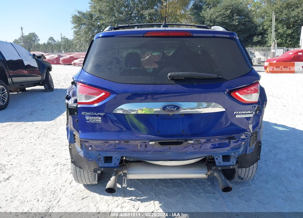 2014 FORD ESCAPE TITANIUM VIN: 1FMCU0J90EUD91953