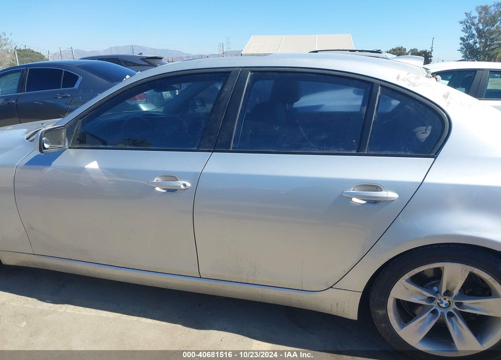 2008 BMW 528I VIN: WBANU53538CT16949