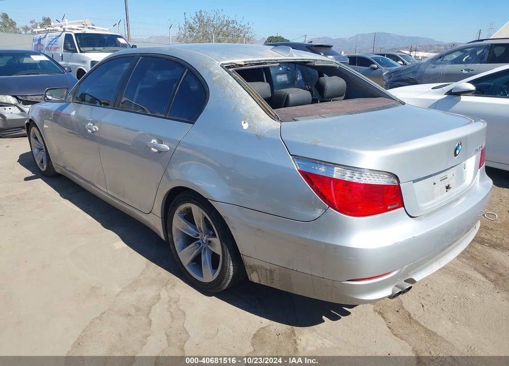 2008 BMW 528I VIN: WBANU53538CT16949