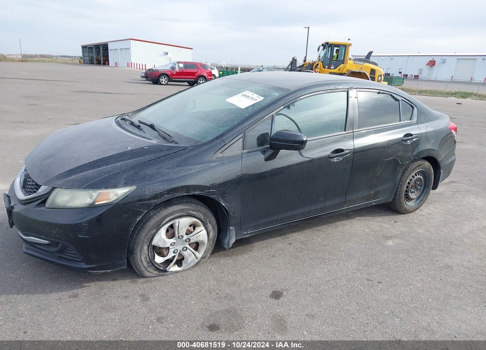 2015 HONDA CIVIC LX VIN: 19XFB2F53FE281858