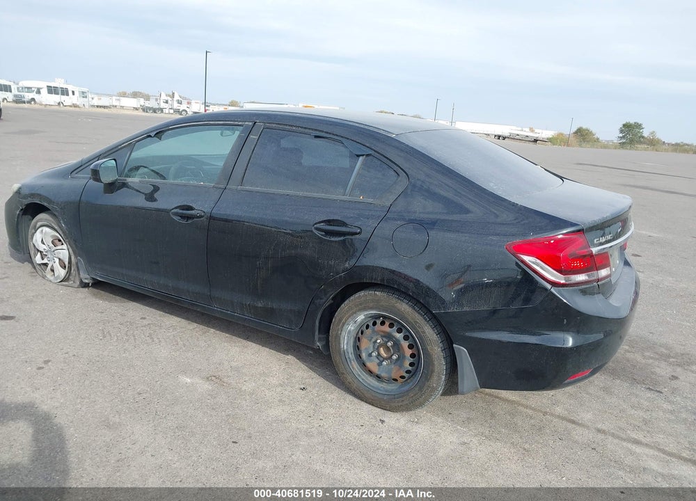 2015 HONDA CIVIC LX VIN: 19XFB2F53FE281858