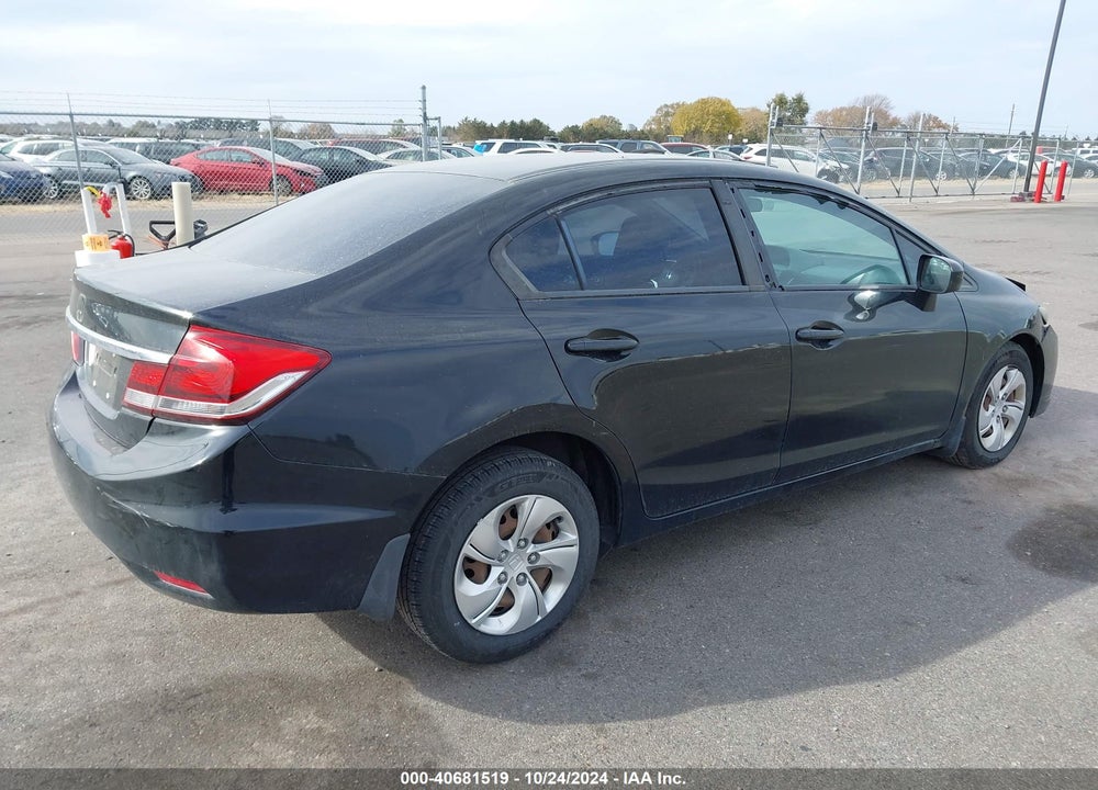 2015 HONDA CIVIC LX VIN: 19XFB2F53FE281858