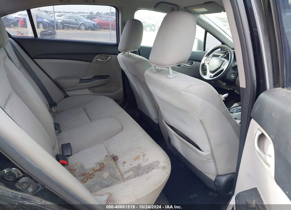 2015 HONDA CIVIC LX VIN: 19XFB2F53FE281858