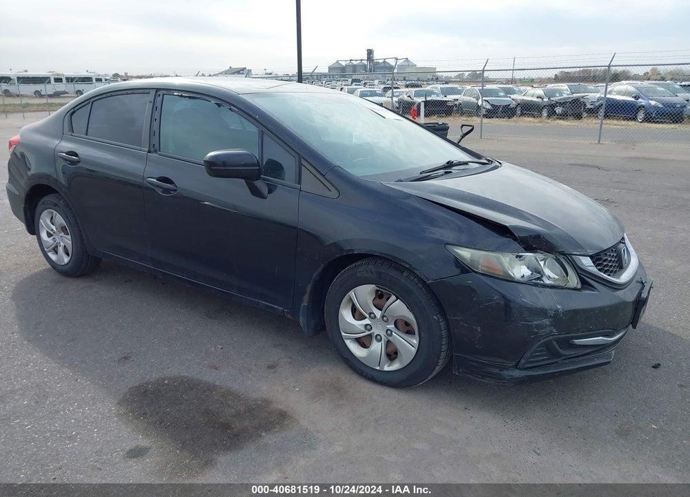 2015 HONDA CIVIC LX VIN: 19XFB2F53FE281858
