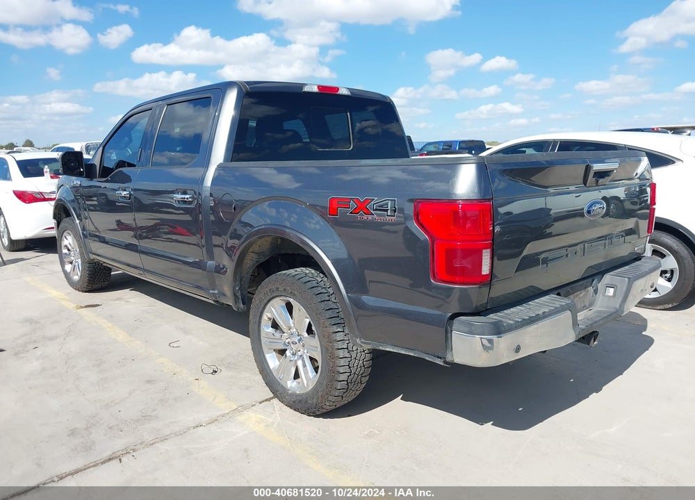2019 FORD F-150 LARIAT VIN: 1FTEW1E46KFD45569
