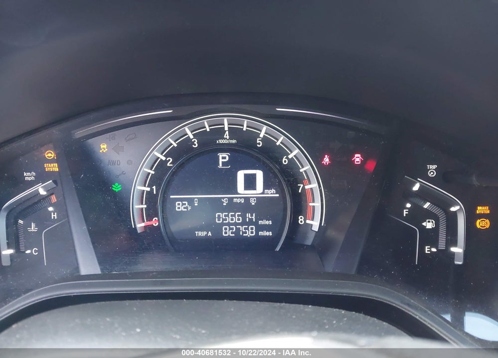 2017 HONDA CR-V LX VIN: 2HKRW5H3XHH401250