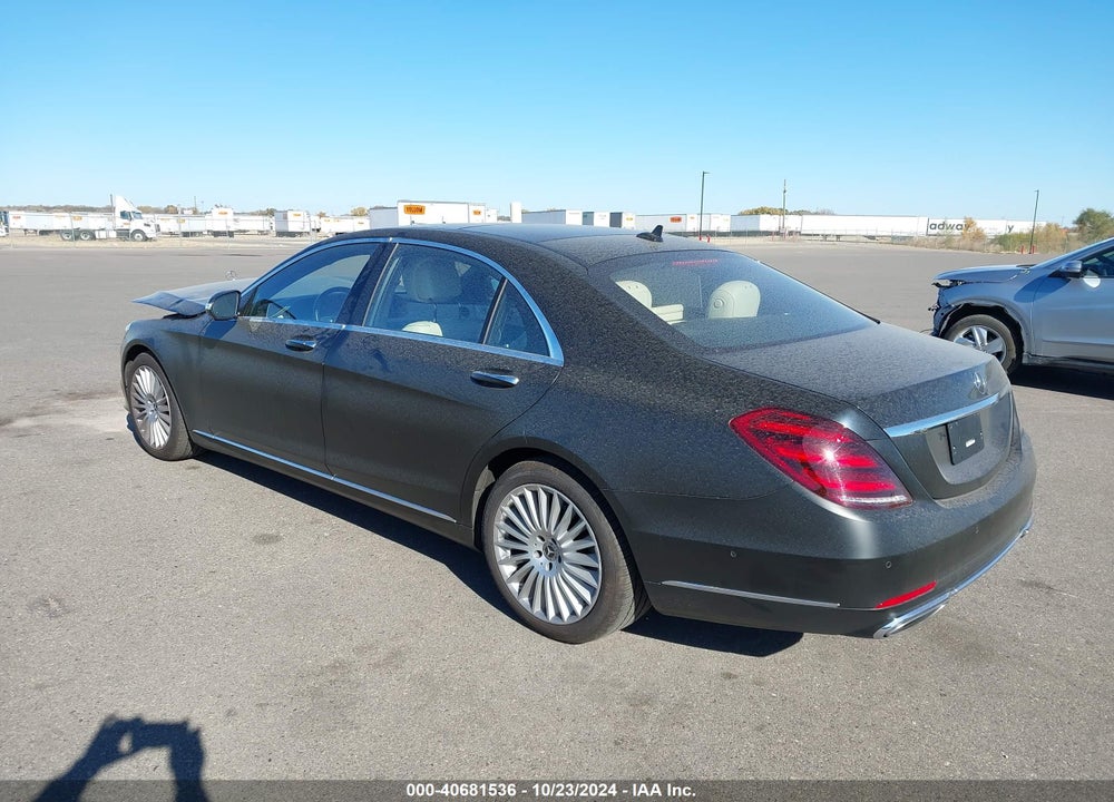 2019 MERCEDES-BENZ S 560 4MATIC VIN: WDDUG8GB4KA476144