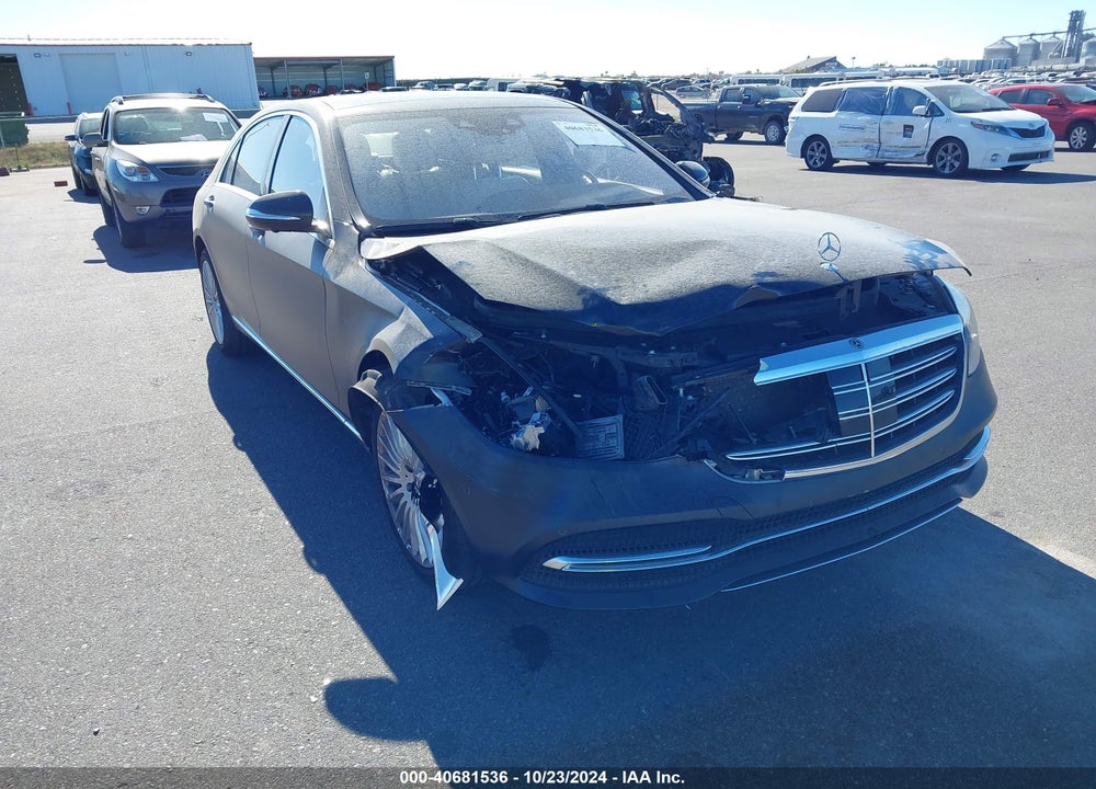 2019 MERCEDES-BENZ S 560 4MATIC VIN: WDDUG8GB4KA476144