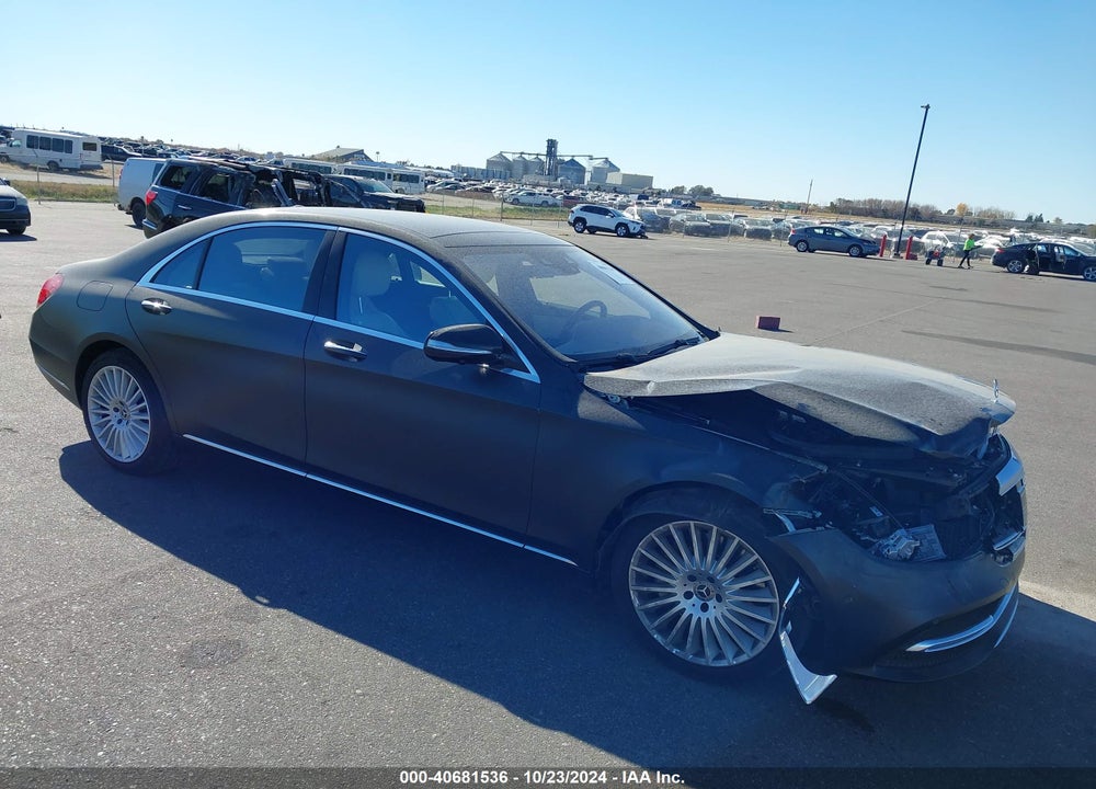 2019 MERCEDES-BENZ S 560 4MATIC VIN: WDDUG8GB4KA476144