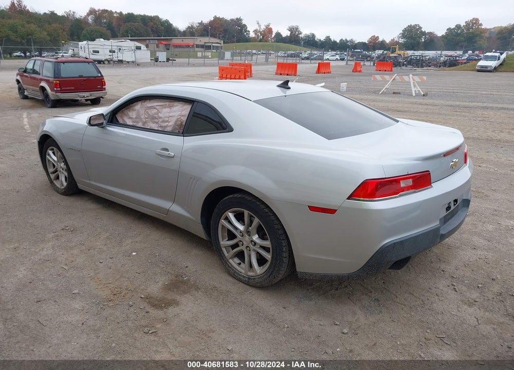 2015 CHEVROLET CAMARO 2LS VIN: 2G1FB1E38F9195897