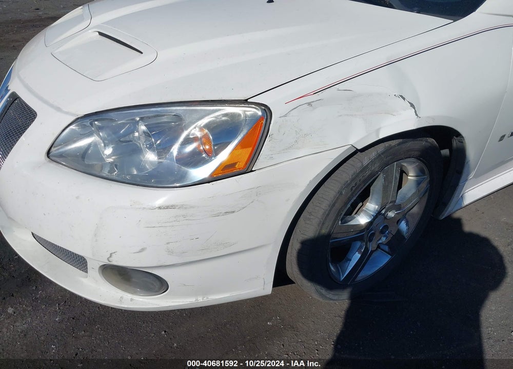2008 PONTIAC G6 GXP VIN: 1G2ZM577684213040
