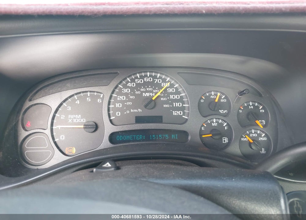 2004 CHEVROLET AVALANCHE 1500 VIN: 3GNEK12T84G133725