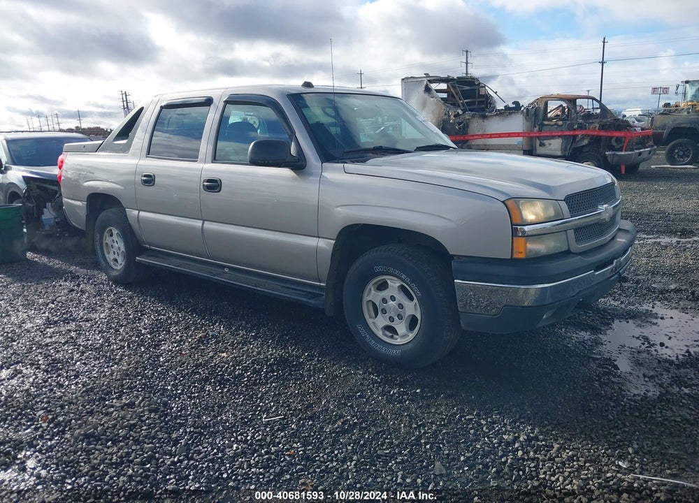 2004 CHEVROLET AVALANCHE 1500 VIN: 3GNEK12T84G133725